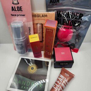 Lot of 8 NIP Makeup Skincare Items - Keys Revolution Beauty AOA Sandbar Oasis